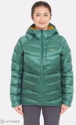 Rab Glaceon Pro női dzseki, eucalyptus/green slate (S)
