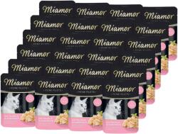 Miamor Miamor Feine Filets - nedves macskaeledel tonhal filé rákokkal 24x100g