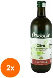 Joe and Co Set 2 x Ulei Bio de Masline Extravirgin, Crudolio, 1000 ml