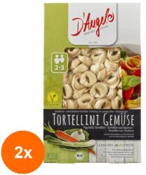 D'Angelo Set 2 x Tortellini Bio cu Legume, D'angelo Pasta, 250 g