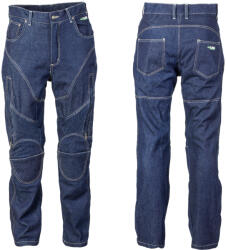 W-TEC Férfi motoros farmernadrág W-TEC NF-2931 sötétkék L (13550-L)