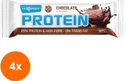 Max Sport Set 4 x Baton Proteic cu Ciocolata, 60g Max Sport (ORP-4xMX53302)