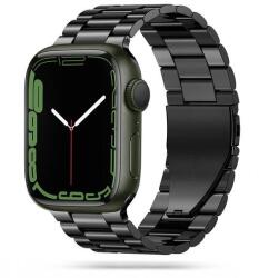 Tech-Protect TP1982 Tech-Protect Stainless Apple Watch 6 / 7 / 8 / 9 / 10 / SE / ULTRA 1 / 2 (44/45/46/49mm) fém óraszíj, Fekete (TP1982)