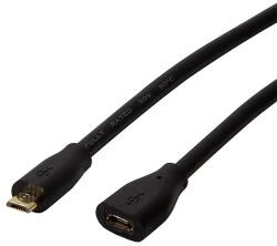 LogiLink USB 2.0 Cable, Micro BM to Micro BF, 5m (CU0125)