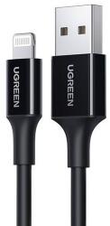 UGREEN USB-Lightning kábel UGREEN US155, MFi, 2m, fekete (80823)