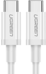 UGREEN USB-C to USB-C + USB-A Cable QC 3.0 PD 3A 1m, White (60518)