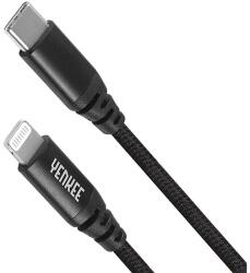 YENKEE YCU 631 BK USB C / lightning 1m YENKEE