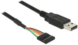 Delock Cable USB male > TTL 6 pin pin header female 1.8 m (3.3 V) (83785)