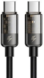 Mcdodo USB-C-USB-C kábel Mcdodo CA-2840, PD 100 W, 1, 2 m, fekete (CA-2840)