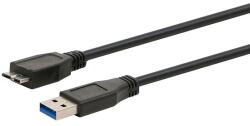  USB 3.0 kábel A-Micro B mobil telefonokhoz adatkábel 0, 5m CCP-MUSB3-AMBM-0.5M