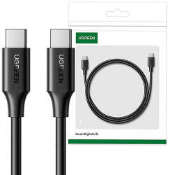 UGREEN USB-C-USB-C kábel UGREEN 15177 1, 5 m fekete