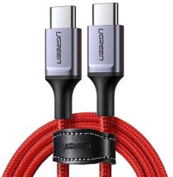 UGREEN USB-C to USB-C cable UGREEN 2.0 1m, red (60186)