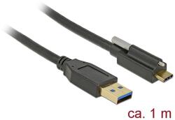 Delock SuperSpeed USB 10 Gbps (USB 3.1 Gen 2) kábel A-típusú apa csatlakozó > USB Type-C apa csatla (83717) - dellaprint