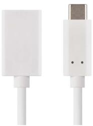 EMOS Adat OTG kábel USB-A 3.0 / USB-C 3.0 redukciós funkcióval, 15 cm, fehér