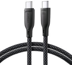 JOYROOM Multi-Color Series SA34-CC3 USB-C / USB-C kábel 60 W gyors átvitel 1 m - fekete