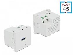 Delock Easy 45 USB Ladeportmodul 1 x USB Typ-A (81311)