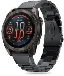 Tech-Protect TP2003 Tech-Protect Stainless Garmin Fenix 5 / 6 / 6 Pro / 7 / 8 (47mm) fém óraszíj, Fekete (TP2003)