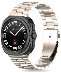 Tech-Protect TP1993 Tech-Protect Stainless Samsung Galaxy Watch Ultra fém óraszíj, Titán színű (TP1993)