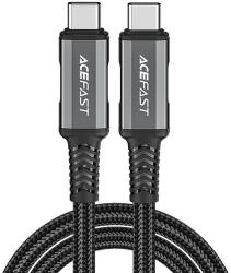 ACEFAST USB-C-USB-C kábel Acefast C1-09, 48 W, 1 m fekete-szürke (C1-09 black)