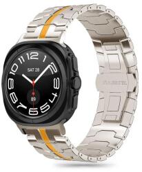 Tech-Protect TP1997 Tech-Protect Stainless Line Samsung Galaxy Watch Ultra fém óraszíj, Titán színű (TP1997)