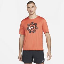 Nike Dri-FIT Wild Run Miler M | Bărbați | Tricouri | Orange | DM4715-861
