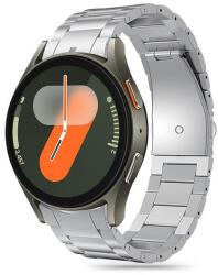 Tech-Protect TP1996 Tech-Protect Stainless Samsung Galaxy Watch 4 / 5 / 5 Pro / 6 / 7 / FE fém óraszíj, Ezüst (TP1996)