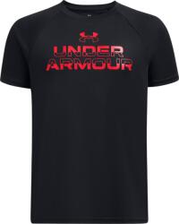 Under Armour Tricou Under Armour UA Tech Split Wordmark SS 1383010-002 Marime YXL (1383010-002) - 11teamsports