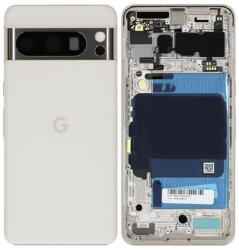 Google Pixel 8 Pro GC3VE G1MNW - Hátsó ház (Porcelain) - G949-00694-01 Genuine Service Pack