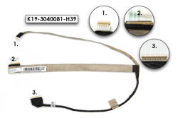 MSI GP70, GE70 gyári új LCD kijelző kábel (K19-3040081-H39)
