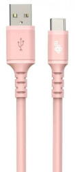 TB Cable USB - USB C 1 m silicon pink (AKTBXKUCMISI10P)