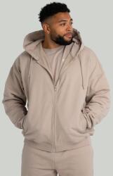 GymBeam STRIX Суичър с цип Taupe XL