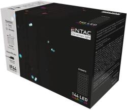 Entac kültéri karácsonyi led fényfüggöny ablakra RGB színes IR távirányítóval 1x1.5m (ECCL-144-RGBIR)