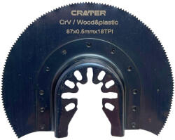 CRATER Fűrészlap Fához 87mm Crv Multigéphez Bliszteres (322N640)