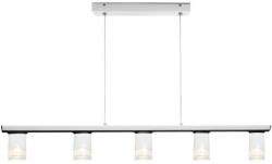 ORLICKI DESIGN Melo V Bianco fekete-fehér LED konyhai függesztett lámpa (OR-OR80605) LED 5 izzós IP20 (OR80605)