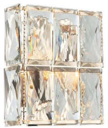 ORLICKI DESIGN Intero Gold Parette arany-átlátszó kristály fali lámpa (OR-OR81596) E14 2 izzós IP20 (OR81596)