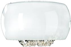 ORLICKI DESIGN Lexus Parette Bianco króm-fehér kristály mennyezeti lámpa (OR-OR81602) G4 4 izzós IP20 (OR81602)