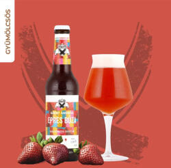 Szent András Sörfőzde Epres Búza (berliner weisse eperrel) 3, 7% 0, 33l