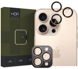 HOFI Camring üvegfólia kamerára iPhone 16 Pro / 16 Pro Max, desert titanium