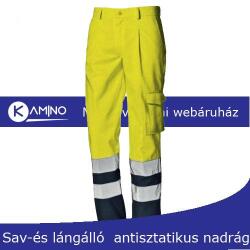 Sir Safety System Supertech sav-és lángálló antisztatikus jólláthatósági nadrág (SSY-MC5911ED-56)