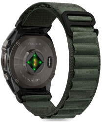 Tech-Protect Nylon Pro szíj Garmin Fenix 5 / 6 / 6 Pro / 7 / 8 47mm / E, olive