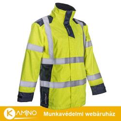 Coverguard NOTT antisztatikus lángálló vegyszerálló jólláthatósági télikabát (5NOT1603XL)