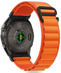 Tech-Protect Nylon Pro szíj Garmin Fenix 5 / 6 / 6 Pro / 7 / 8 47mm / E, orange