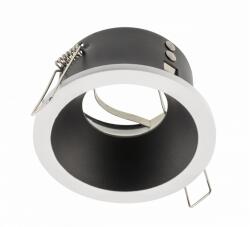 GTV OP-ELVAOBC-11 Mennyezeti spot lámpatest ELVA, IP54, kerek, Ø85x45mm, fehér / fekete (OP-ELVAOBC-11)
