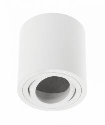 GTV OS-AVB8090OK1-10 AVEIRO BIS mennyezeti lámpatest, max. 250V, 50/60Hz, 80x90mm, IP20, max 20W, kerek, fehér (OS-AVB8090OK1-10)