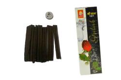 Shreedhan Betisoare Rulat Dhoop Parfumate Shree Dhan - Gulab cu Suport - Valul Trandafirilor Mistici - 50 g