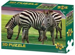 LAMPS Puzzle 3D Zebrák 100 darab