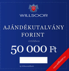Willsoor Elektronikus ajándékkártya értéke 50 000 HUF