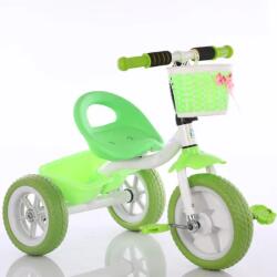 Allmati Tricicleta copii cu roti eva si cosulet depozitare - xel578 verde