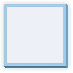  Képkeret (kék) (HŰTŐRE MÁGNESES HÁTLAPPAL)