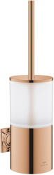 GROHE Perie WC Grohe Allure, pe perete, sticla/metal, lucios, cupru, 40340DA1 (40340DA1)